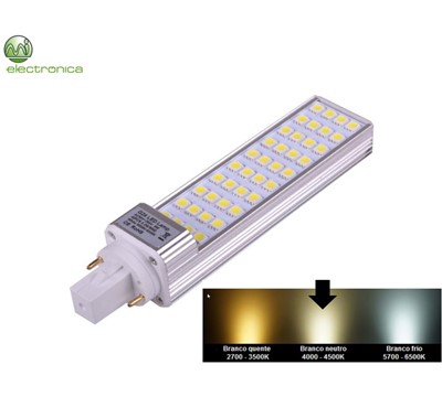 LAMPADA LED PLC G24 11W 1050LM 4000K